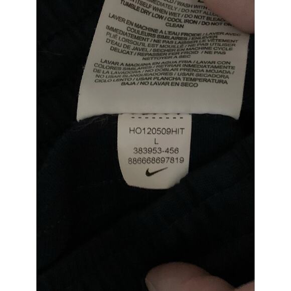 Vtg Y2k 90s Nike Track pants
Blue Stripe Men Sz L Zip Ankle Streetwear Y2k - Picture 10 of 11